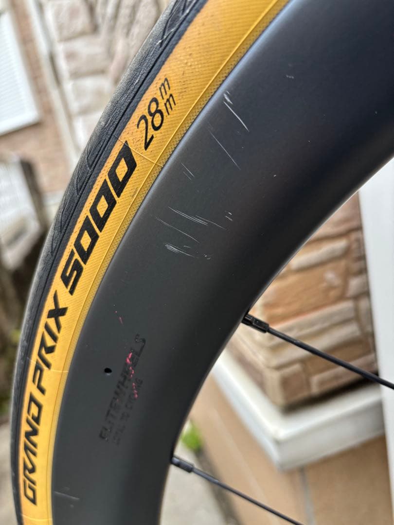 ELITE Wheels EDGEディスク 45mm(GP5000付き)