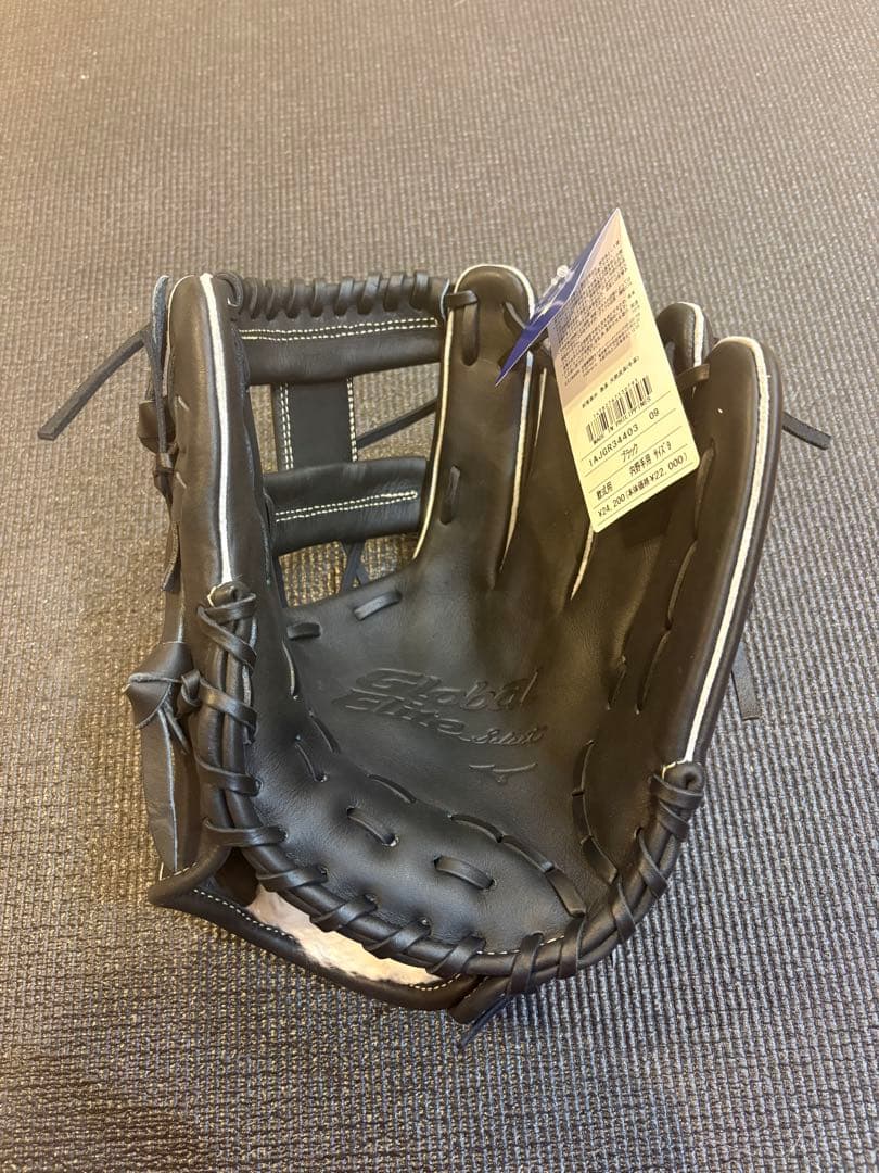 日*児様 ミズノ　グローバルエリート　軟式　内野　グローブ