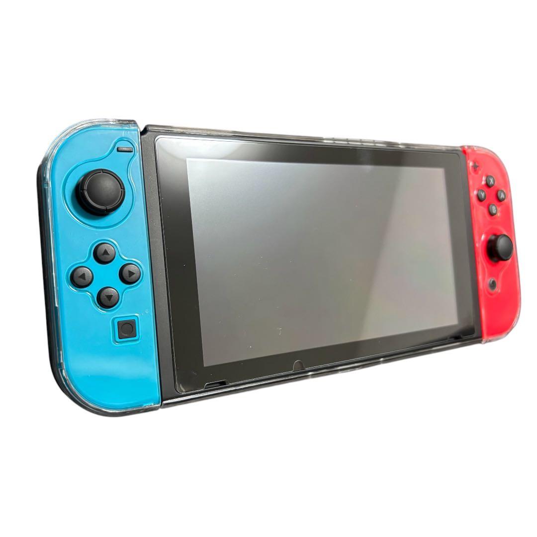 【美品】Nintendo Switch 本体 ハードケース付き バッテリー強化版