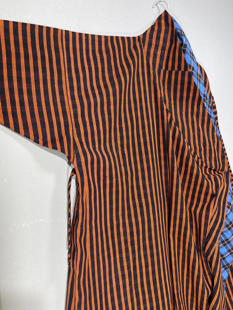 梅*里様 316 ハンドメイド BHUTAN 中厚手 コットン 民族衣装 ブータ