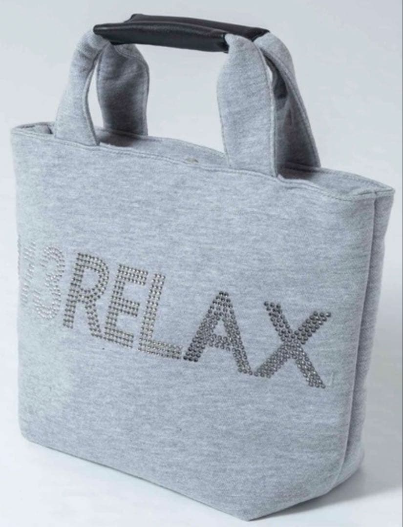 1PIU1UGUALE3 RELAX ラインストーンミニトートバッグ　新品未使用