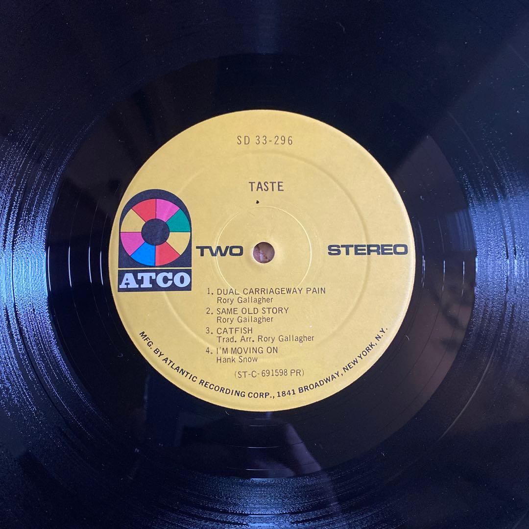 【希少盤】Rory Gallagher Taste US 1st Press！
