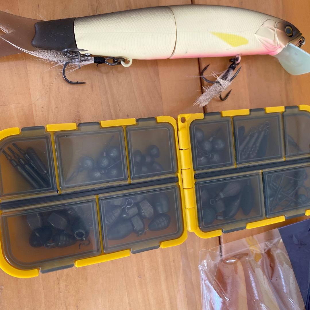 リュウギマグタンク、デプスワームセット、新品ラインその他