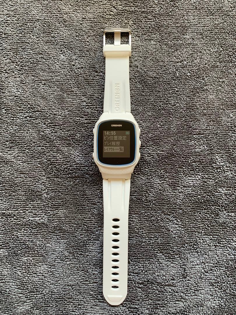 GreenOnザ・ゴルフウォッチ ノルムII [ホワイト] ※みちびきL1S対応