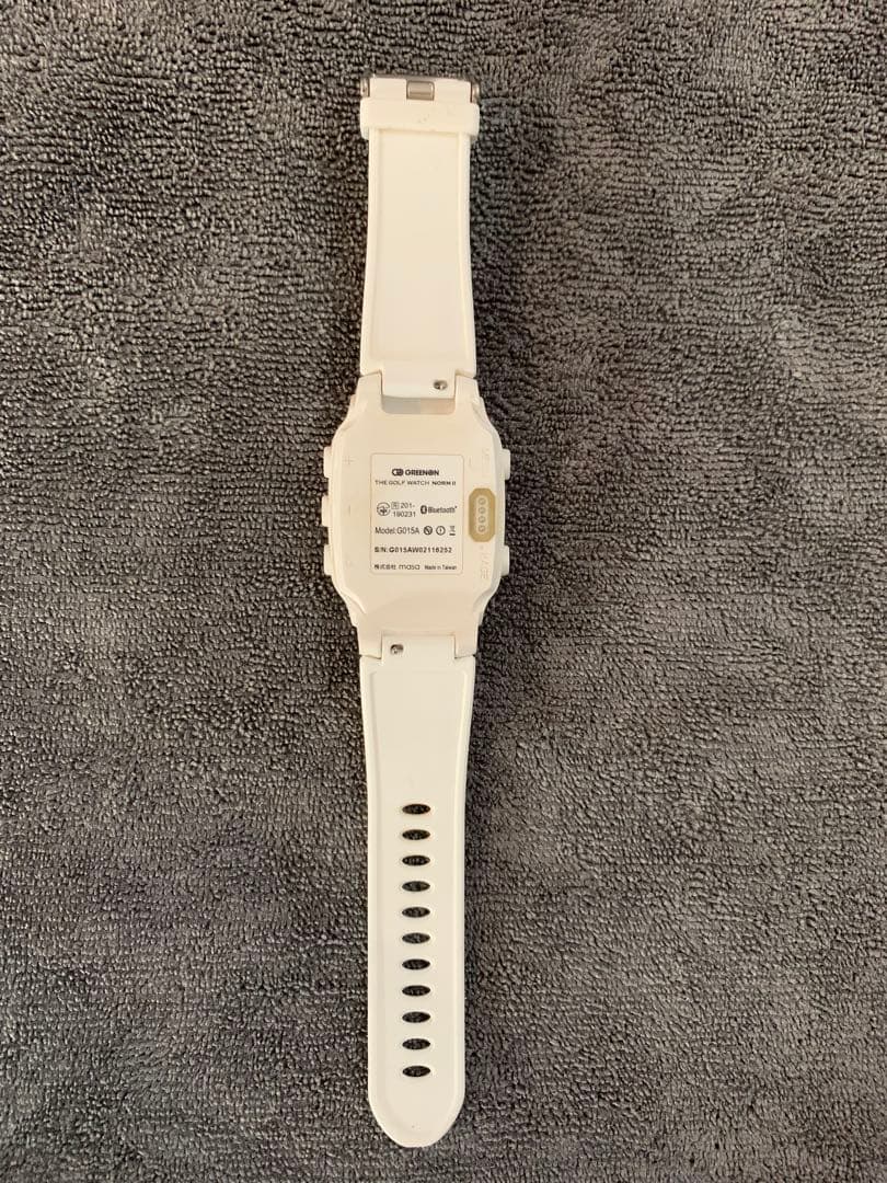 GreenOnザ・ゴルフウォッチ ノルムII [ホワイト] ※みちびきL1S対応