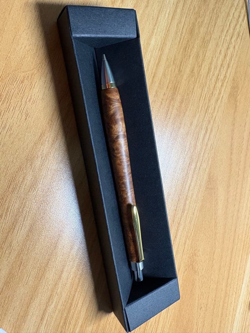 ウッドペンクラフト　本花梨瘤杢　新型mp0.5 \"野原工芸工房楔クラフトA\"