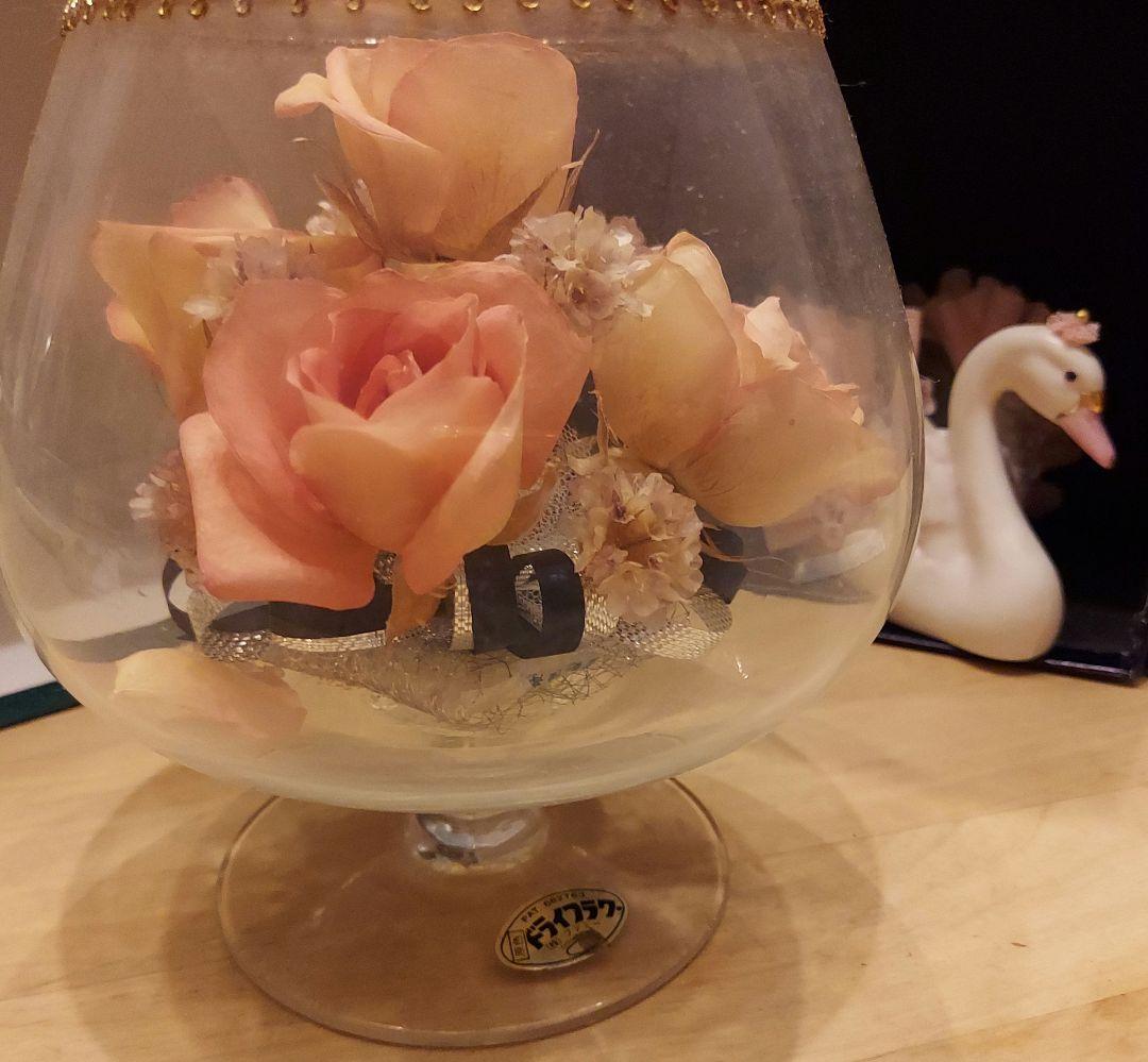 Irish Dresden Ireland　白鳥　レース　ピンク　置物