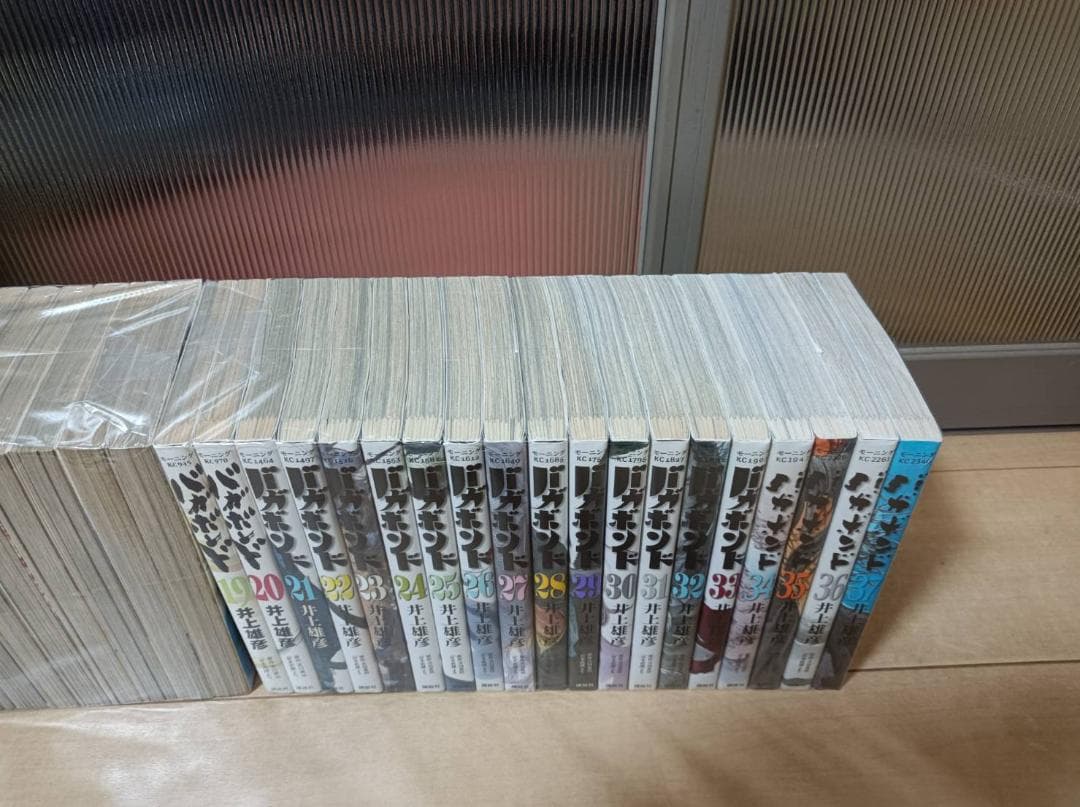 美品 初版 即納 バガボンド 全37巻 全巻セット 全巻 井上雄彦 綺麗