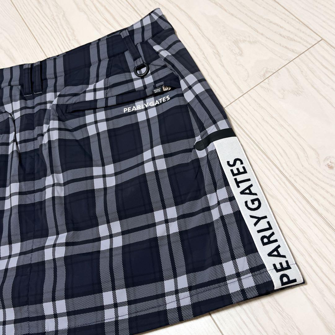 ☆PEARLY GATES 2023年モデル 中綿スカート チェック柄 2