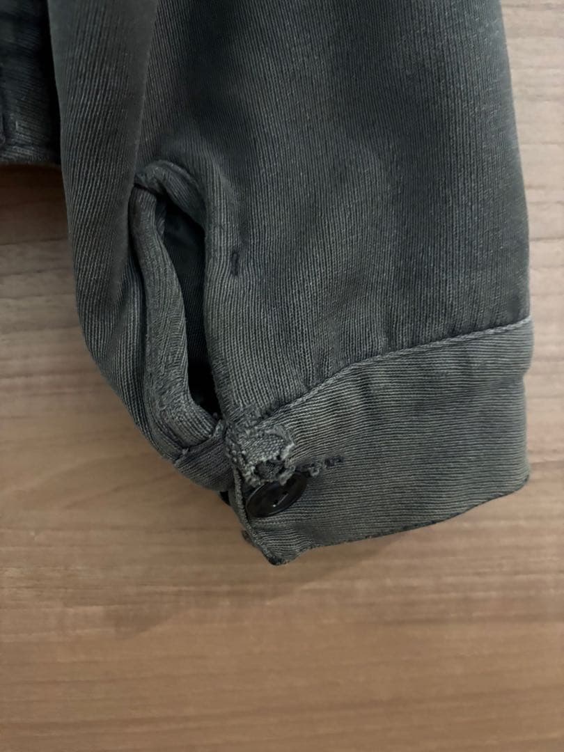 50s 60s ウィップコード ジャケット チェーンステッチ すみ黒 ワーク