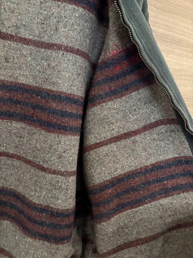 50s 60s ウィップコード ジャケット チェーンステッチ すみ黒 ワーク