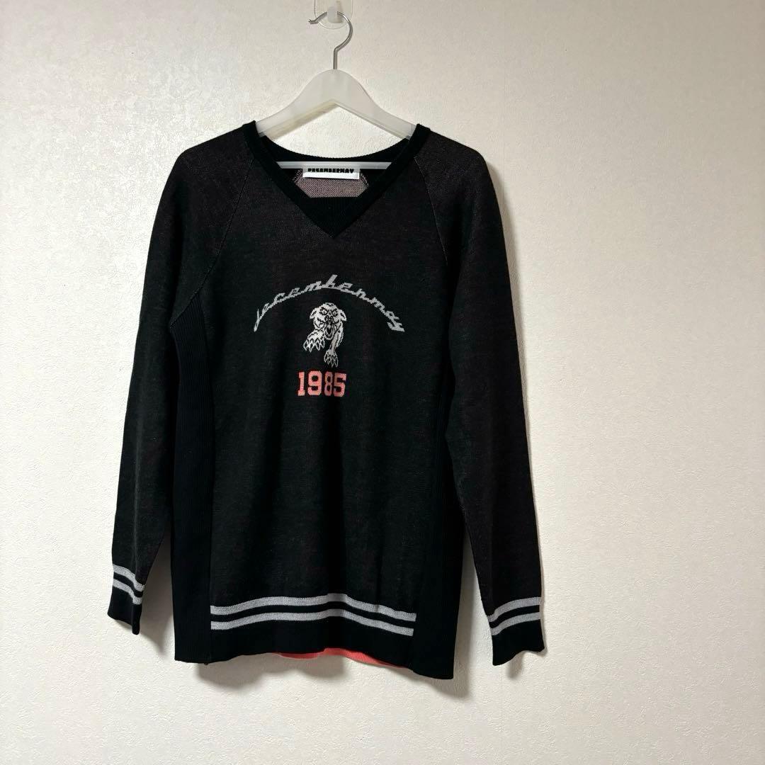 DECEMBERMAY ゴルフ　ニット　Vネック　M