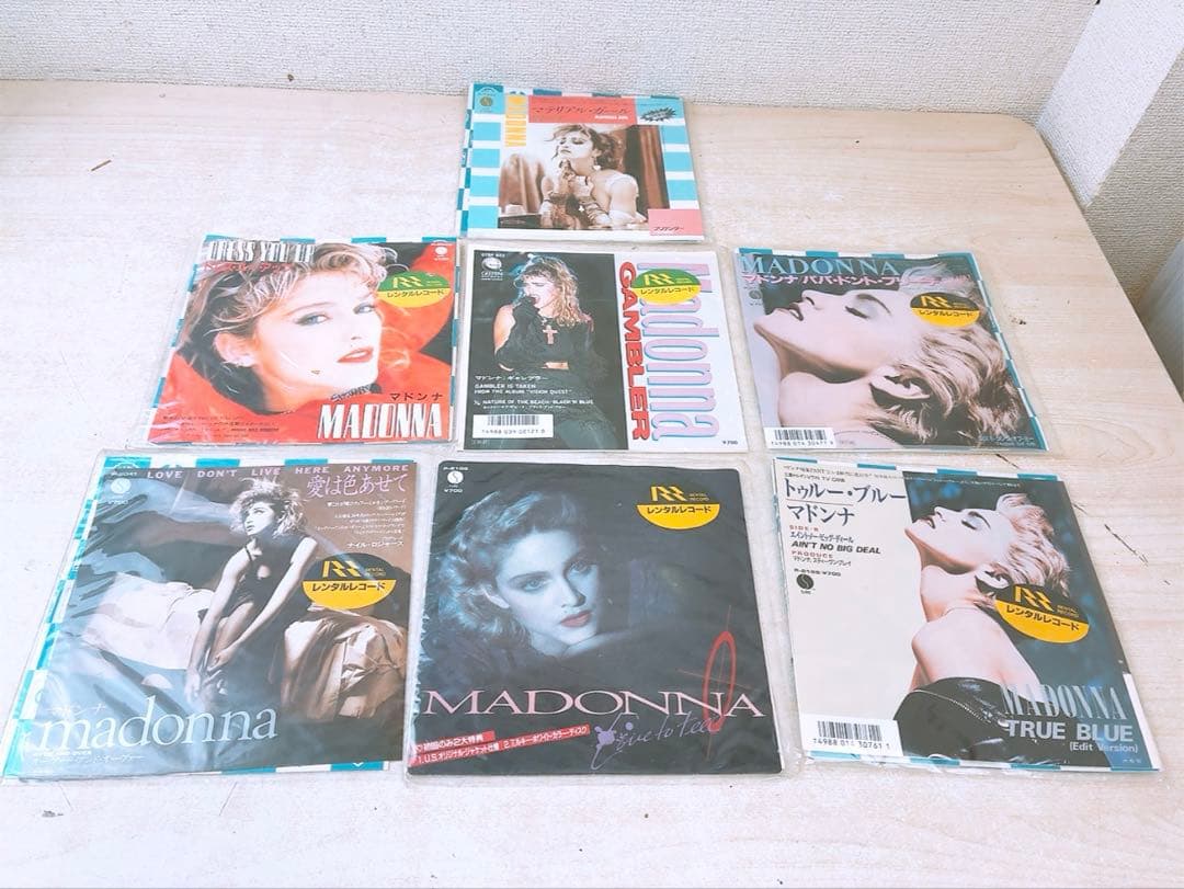 マドンナ レコード EP LP 16点まとめ 80's洋楽 ポップス レンタル落
