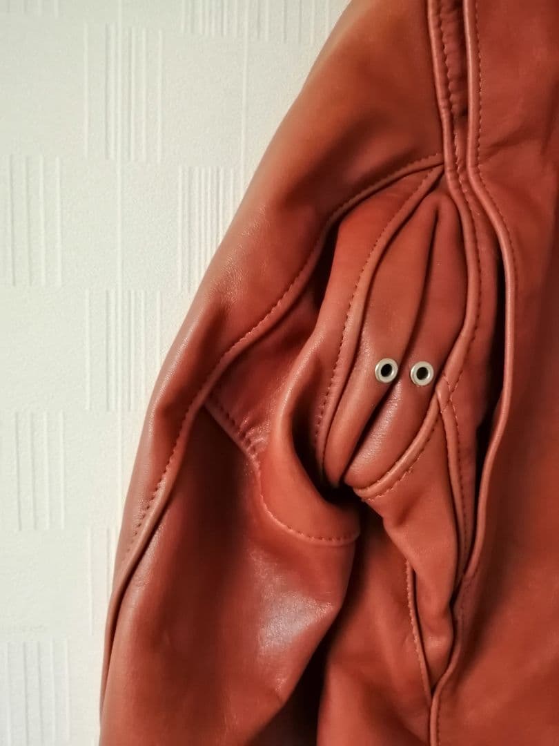 schottライダースジャケット618サイズ38茶革ブラウン美品