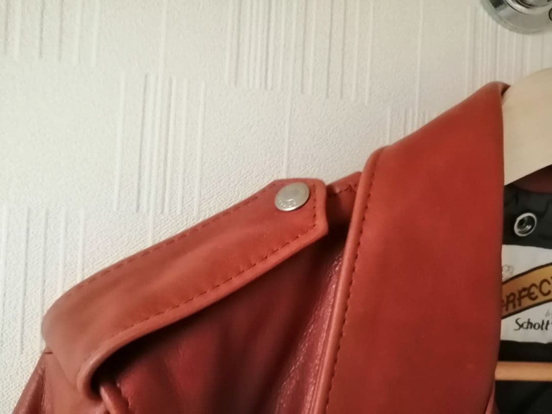 schottライダースジャケット618サイズ38茶革ブラウン美品