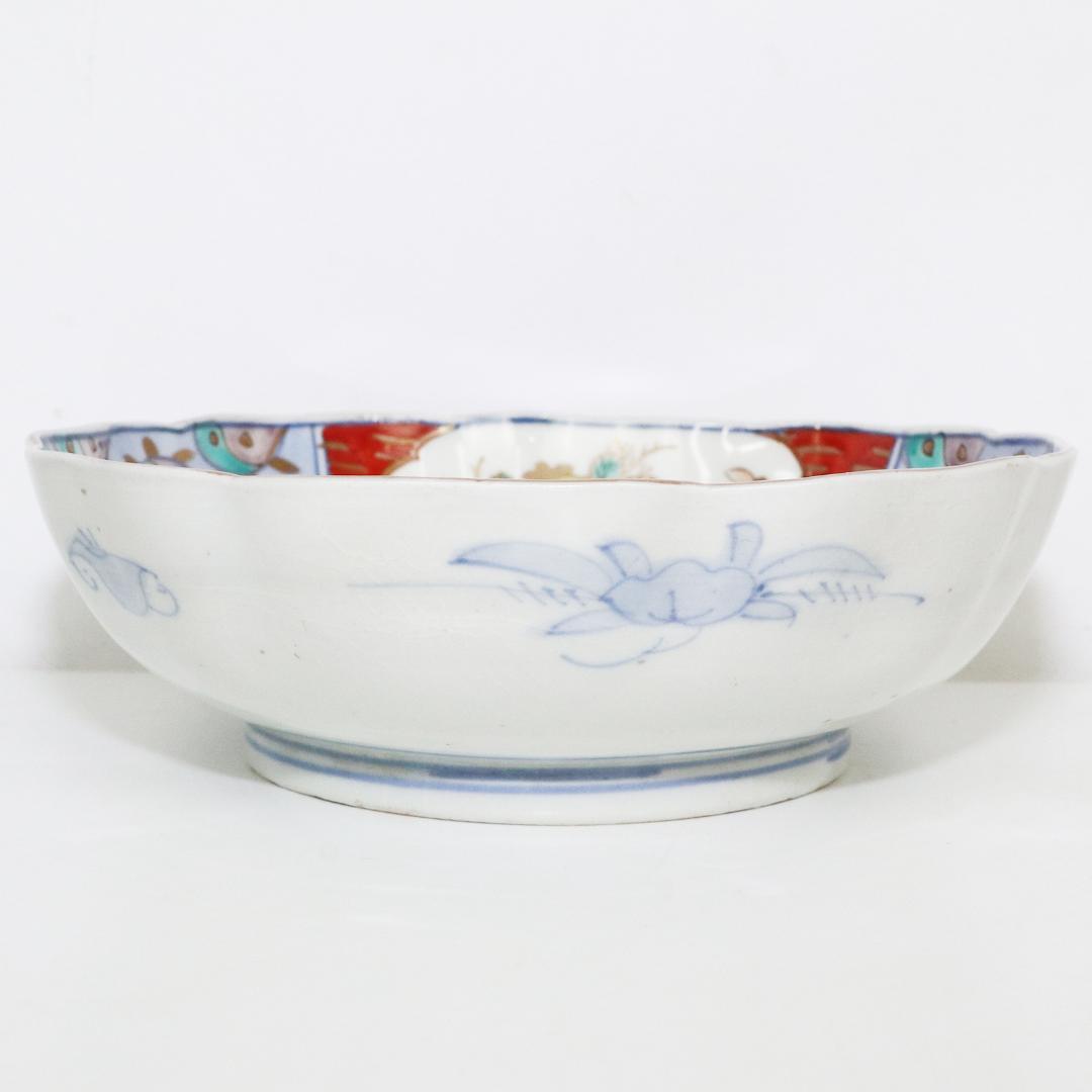 古伊万里 金襴手 松竹梅 膾皿 15客