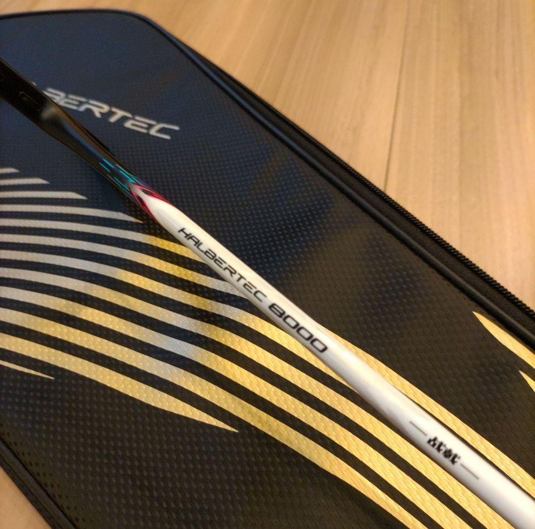 リーニン　ハルバーテック8000　4UG5 ガット張り込み