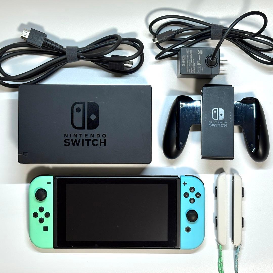 バッテリー強化版 Nintendo Switch 本体セット SD64GB付き