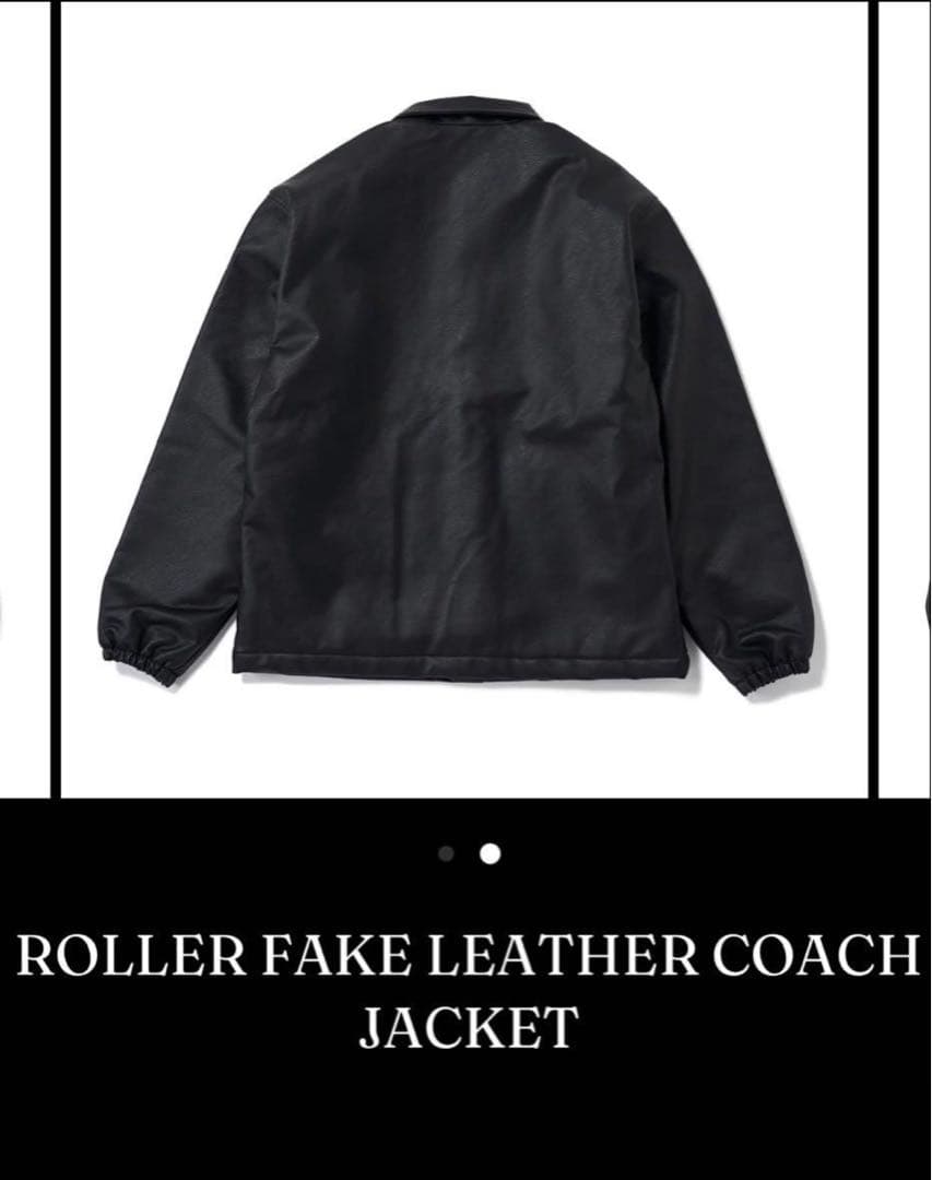 お*ん様 【新品未使用XLサイズ】ROLLER フェイクレザーCoach Jac