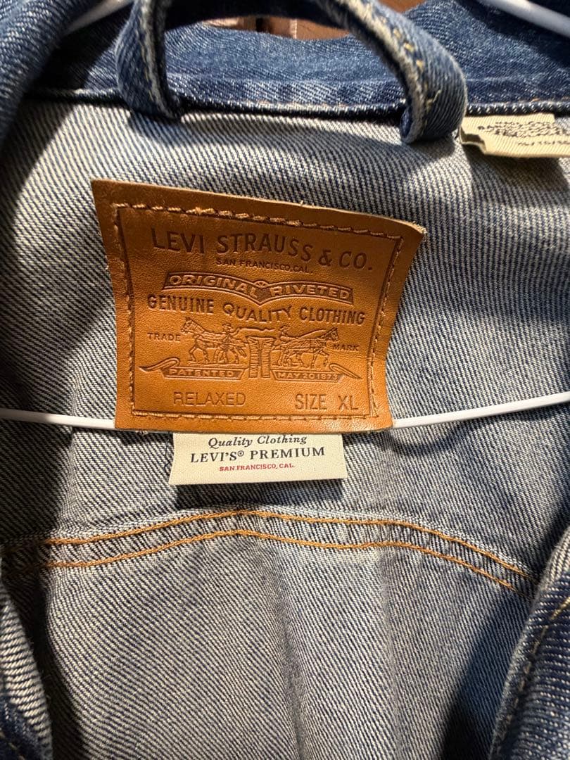 Levi's リラックスフィット デニムジャケット XL
