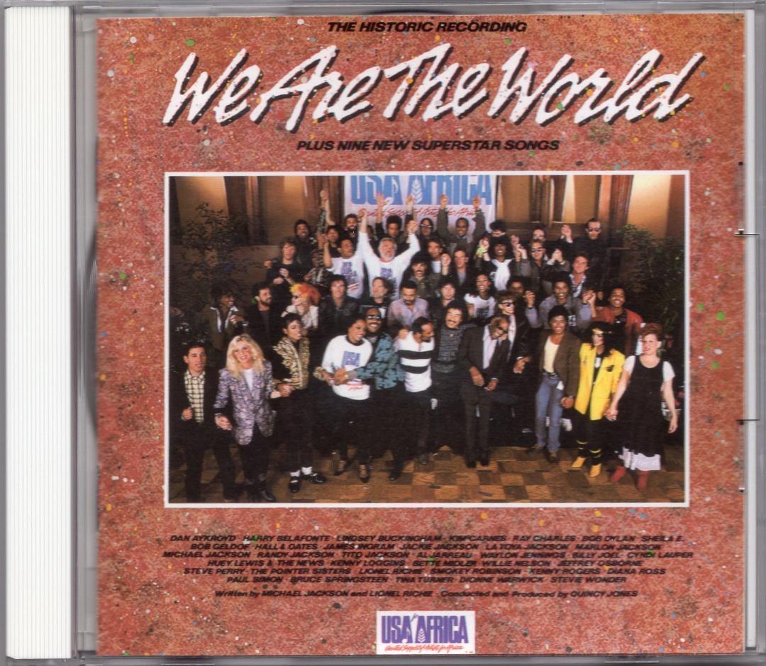 USA For Africa - We Are The World アメリカ盤