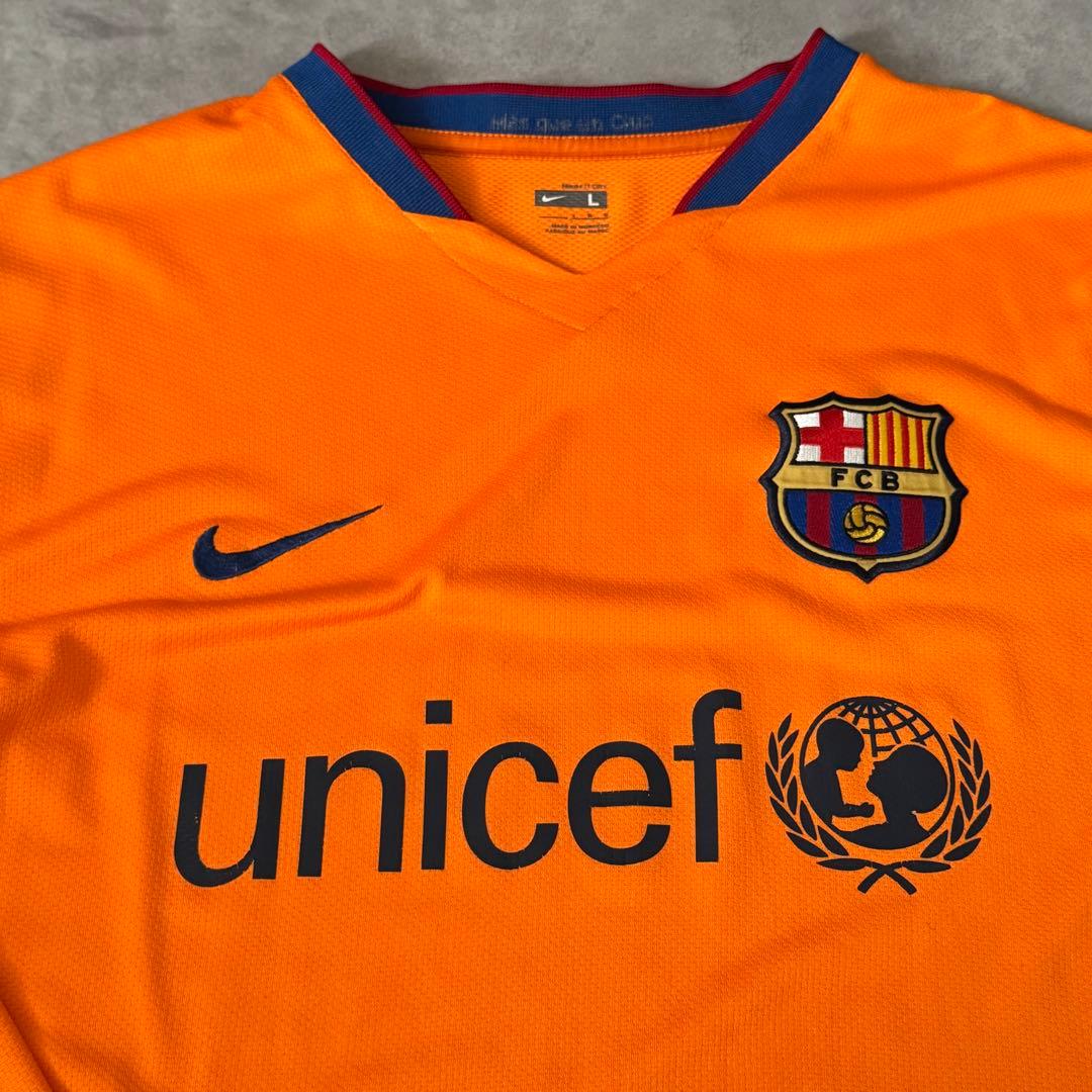 00s FC Barcelona Nike ゲームシャツ バルセロナ