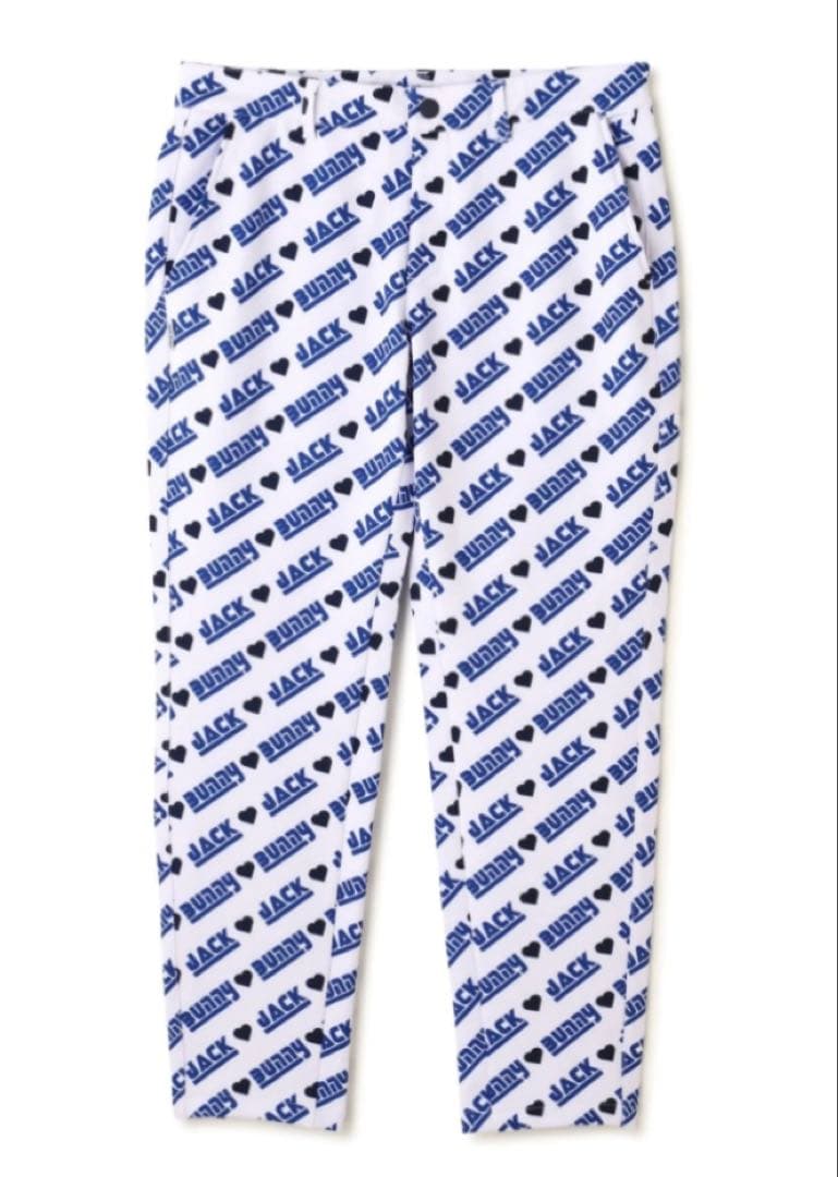 新品 ジャックバニー 2WAYストレッチツイルボンディングパンツ(4)M/白