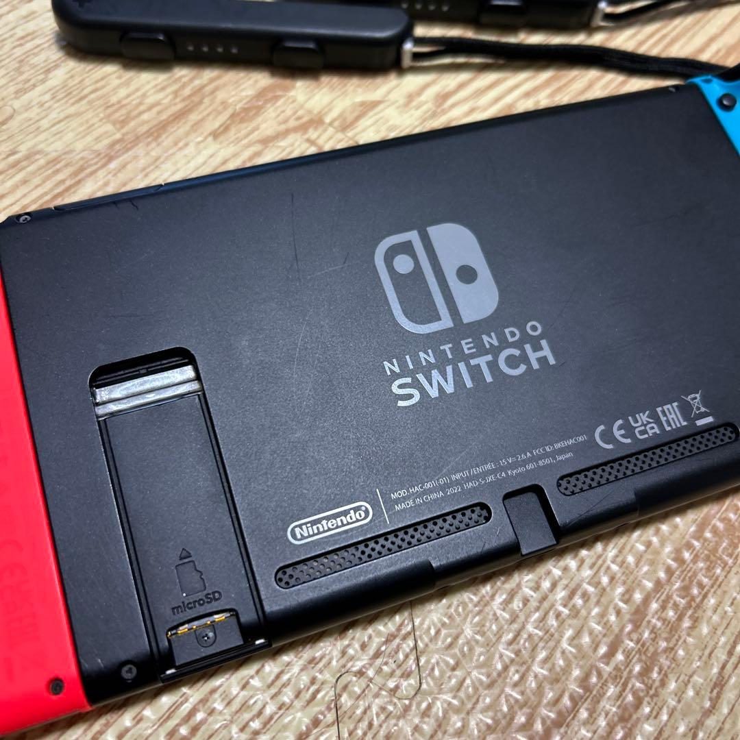 Nintendo Switch 本体　ネオンブルー/ネオンレッド箱あり