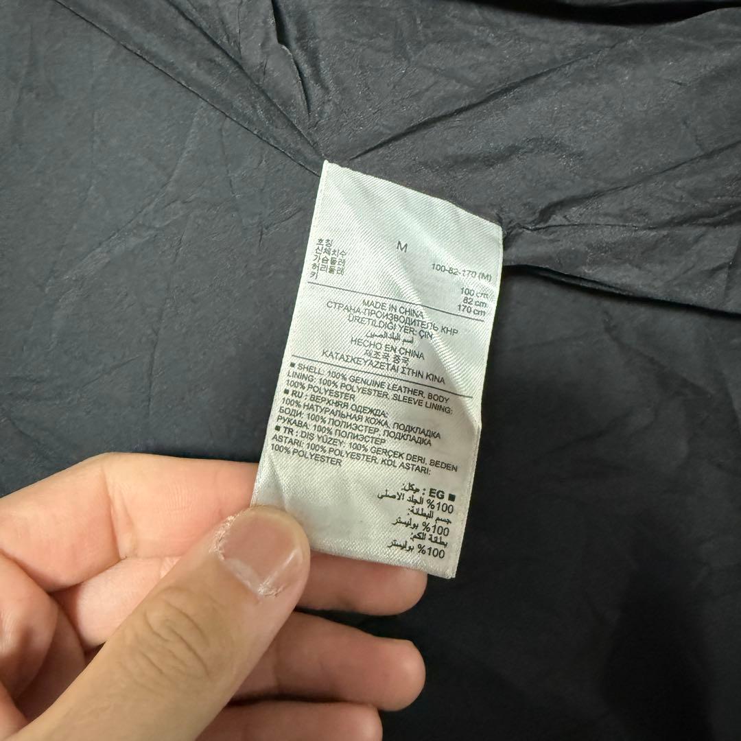 BANANA REPUBLIC 00's Y2K ラムレザー ライダース