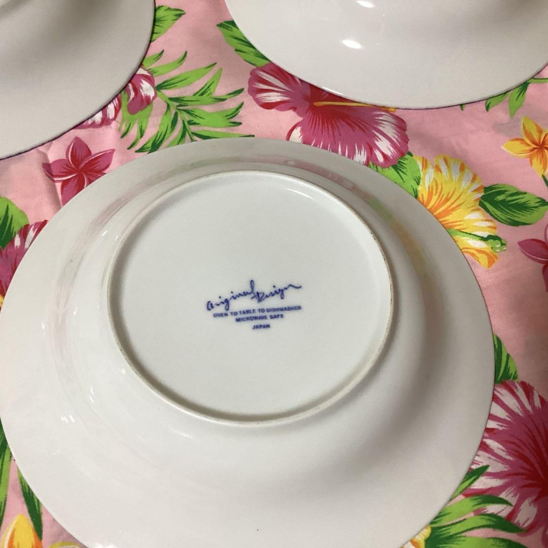 3111オリエントブルーカレー皿セット