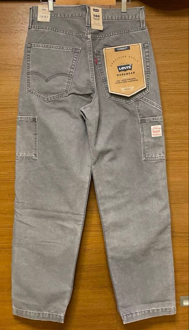 【unisex】リーバイス568™ ルーズストレート ダブルニー　W30 ②