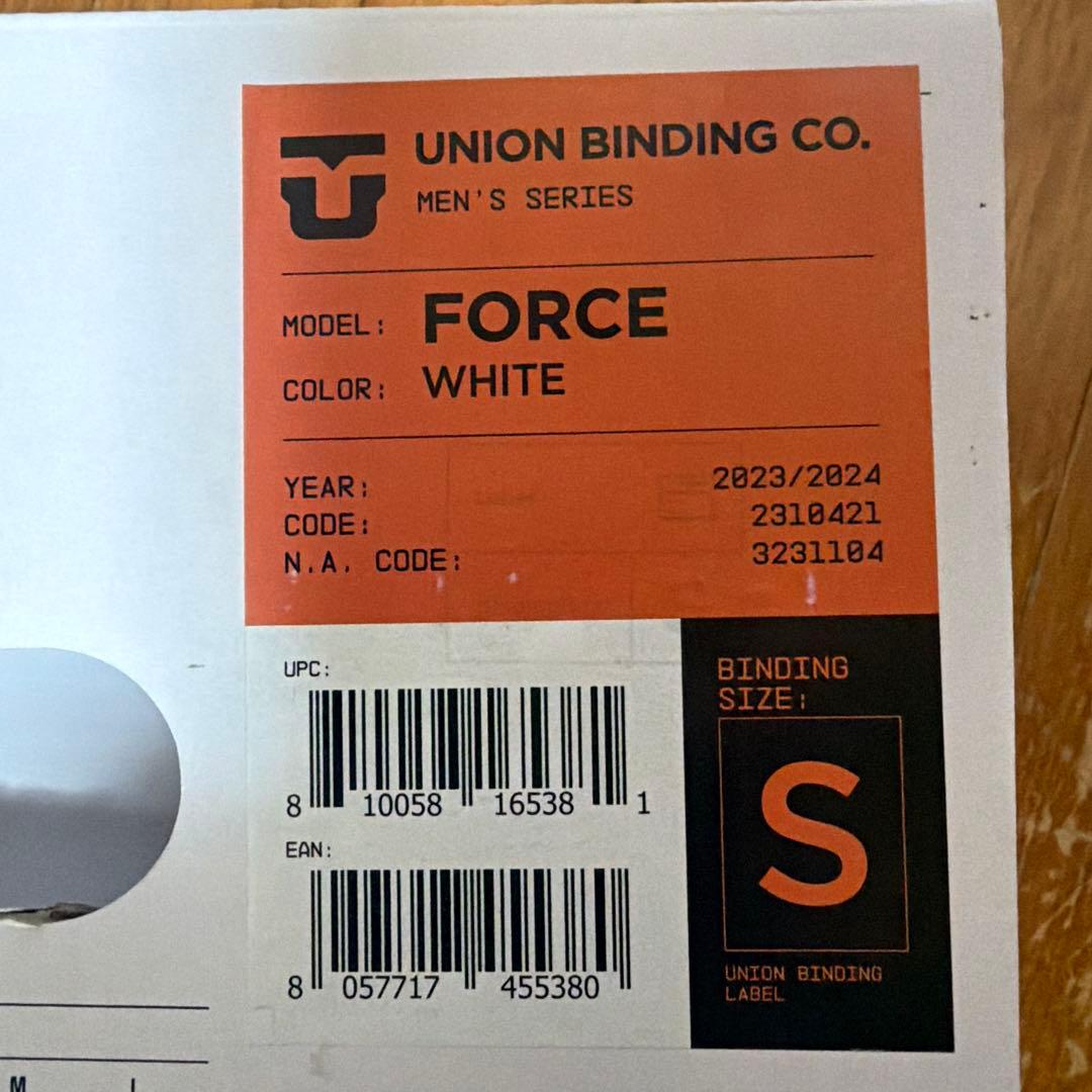 【最終値下げ】UNION FORCE sizeS 23-24