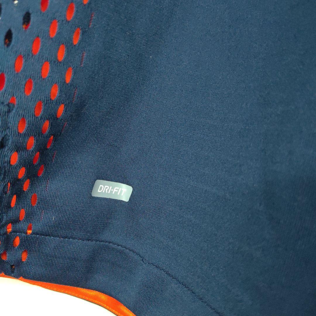 【閲覧数106】Nike ネイビー オレンジ タンクトップ