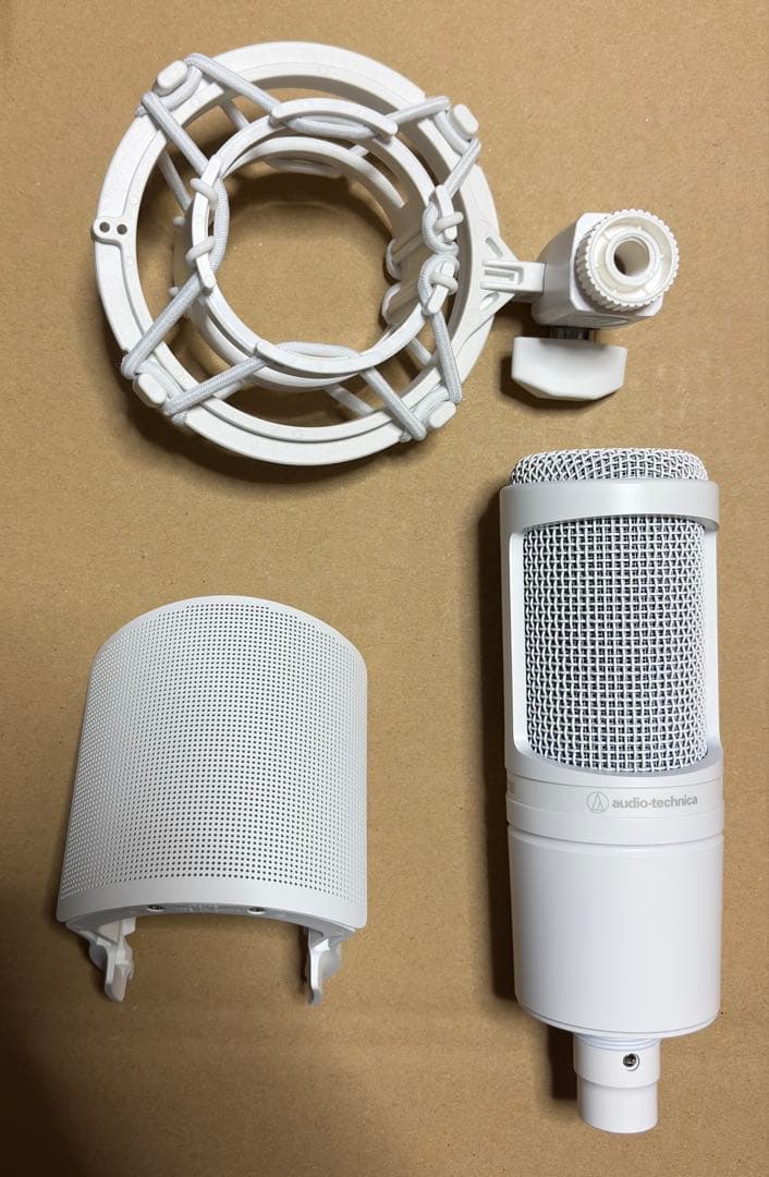 オーディオテクニカ AT2020 CWH ＋XLRケーブル