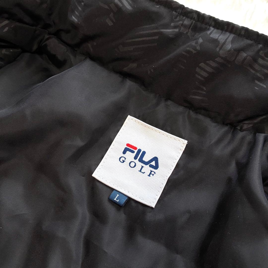 極美品✨FILA GOLF 中綿入りジャケット パンツ セットアップ Lサイズ