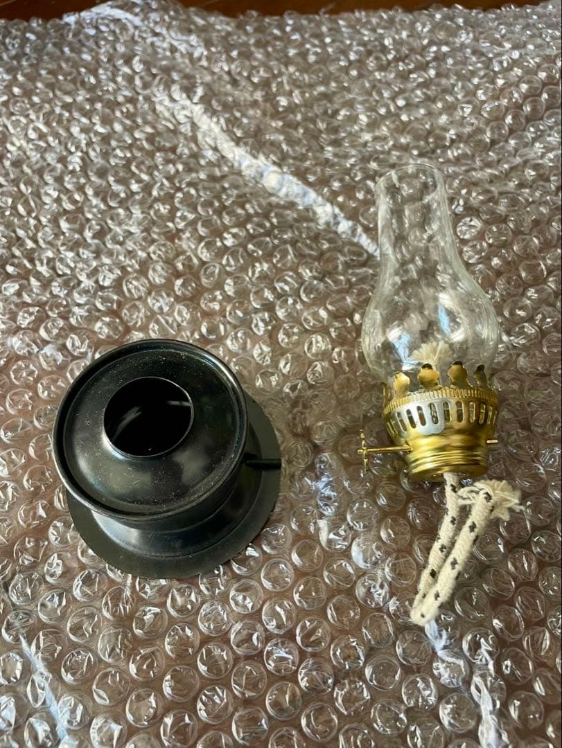 アンティーク オイルランタン ブロンズ 香港製