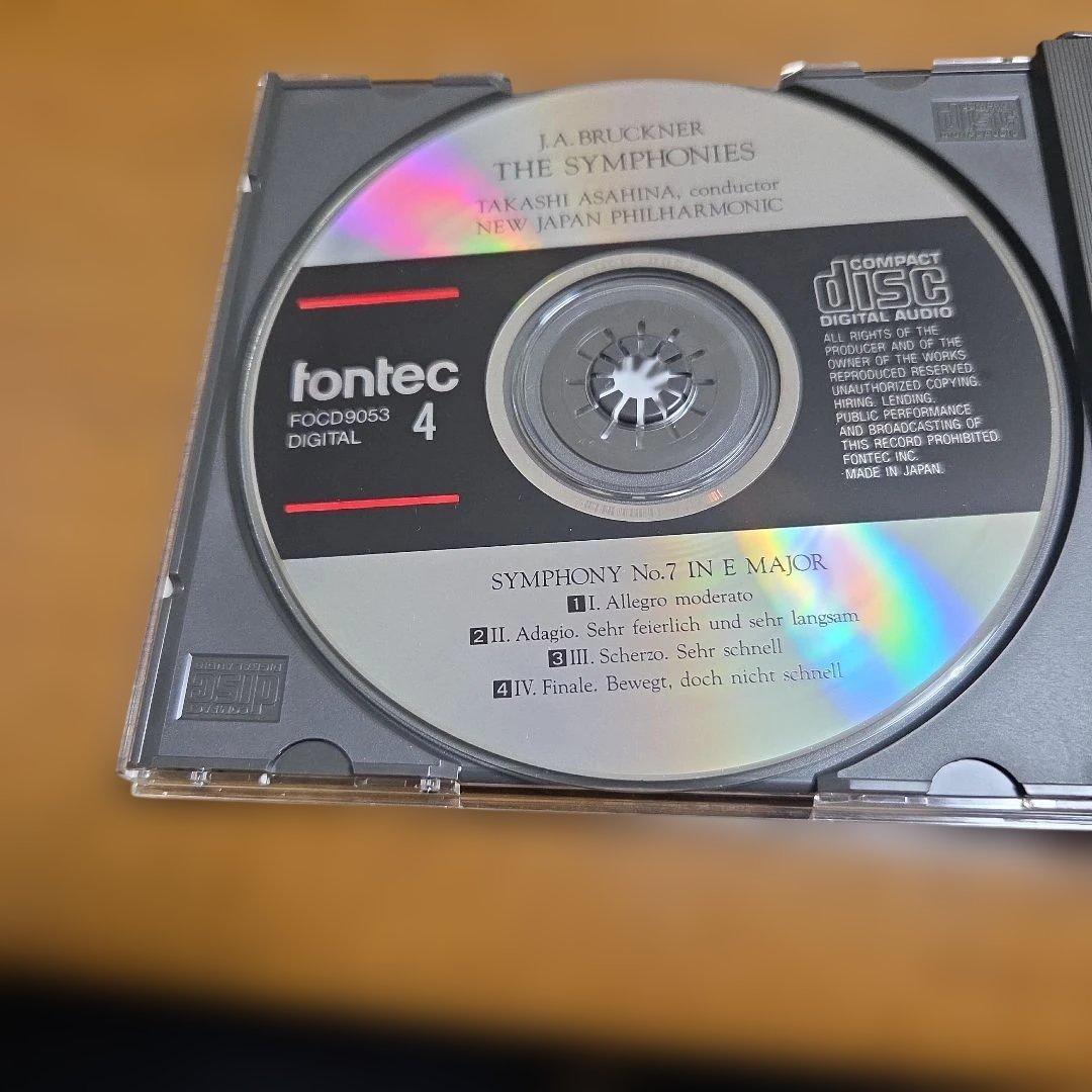 朝比奈隆指揮新日フィル　ブルックナー交響曲選集