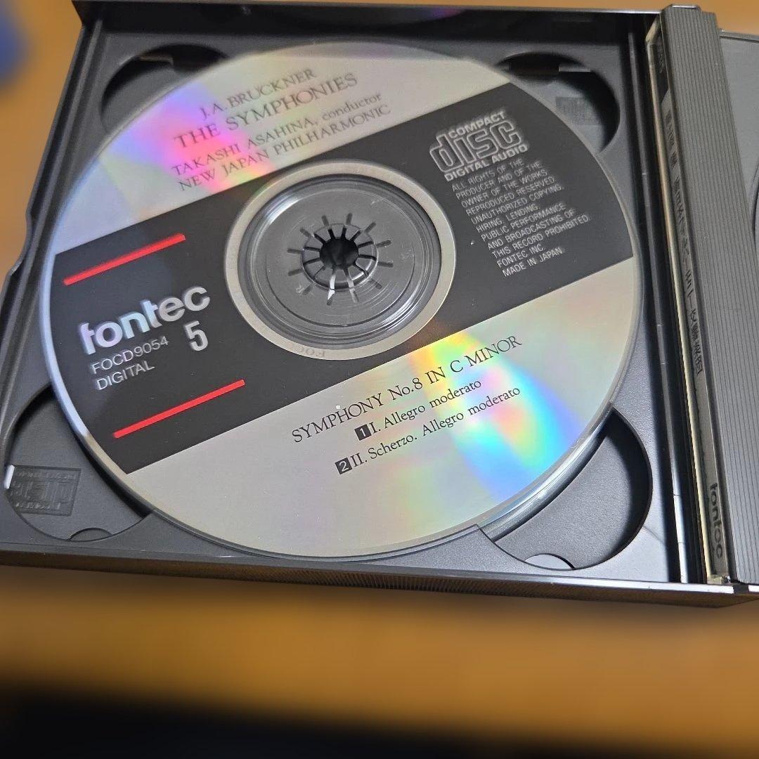 朝比奈隆指揮新日フィル　ブルックナー交響曲選集