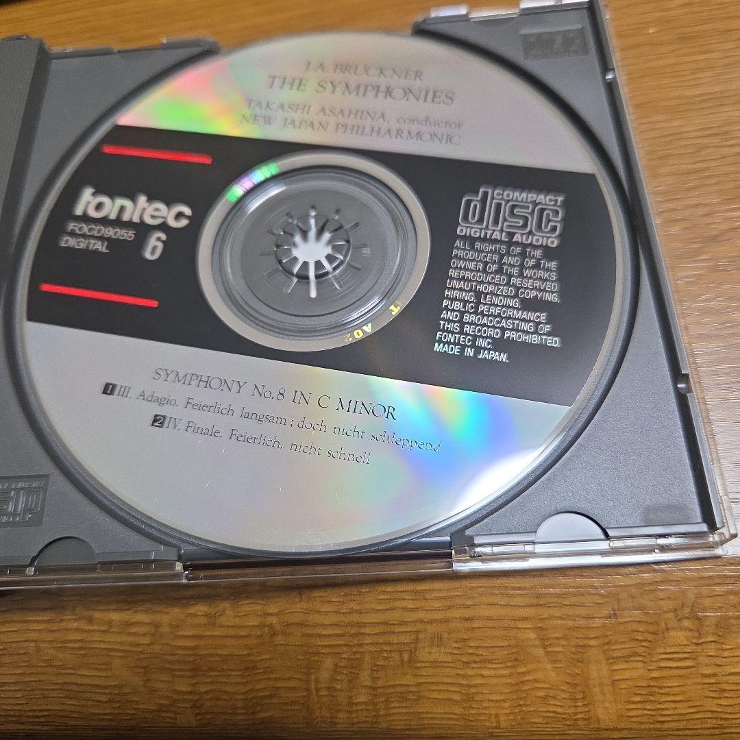 朝比奈隆指揮新日フィル　ブルックナー交響曲選集