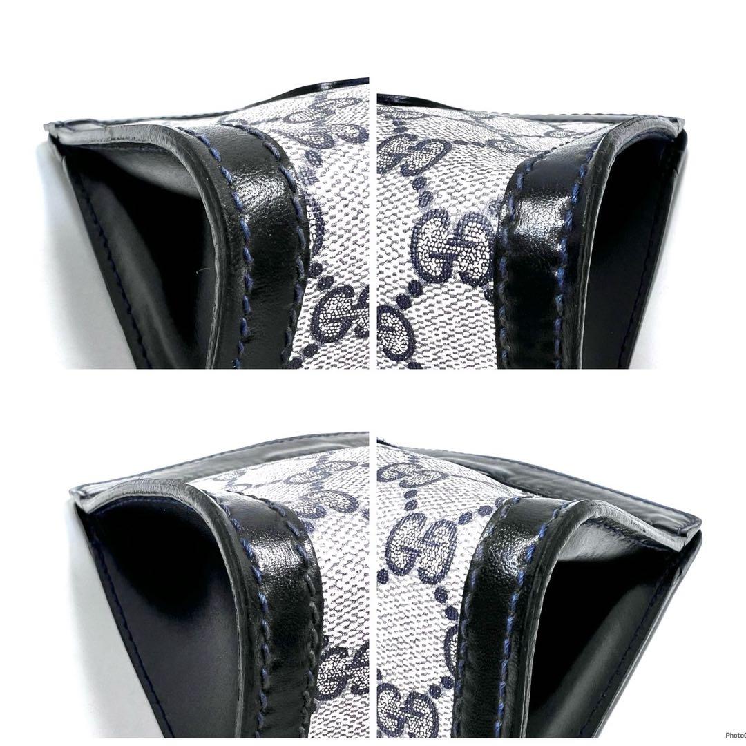 【美品】OLD GUCCI グッチ italy製/シェリーライン/クラッチバッグ