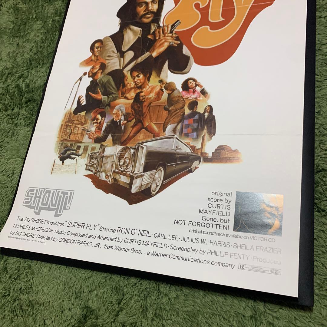 SUPERFLY POSTER ポスター curtis mayfield レア
