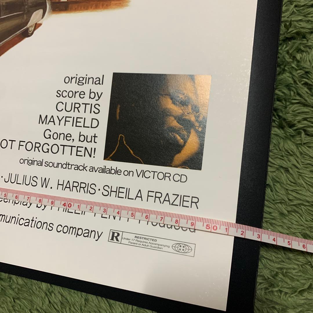 SUPERFLY POSTER ポスター curtis mayfield レア