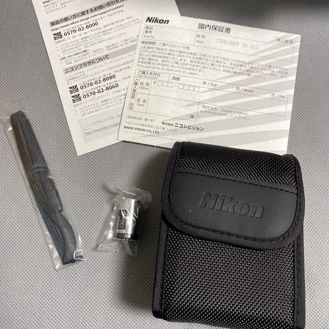 Nikon ゴルフ用レーザー距離計 COOLSHOT 20GII LCS20G2