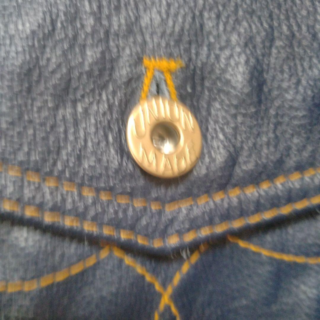 レザー　Ｇジャンジャケット　ネイビー