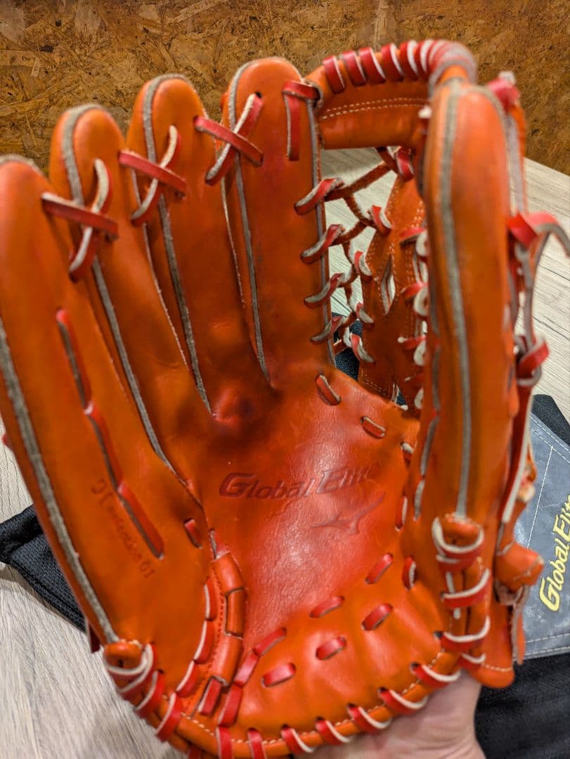 【即戦力】ミズノ　グローバルエリート 軟式用　左投げ用　グラブ　　一般　部活