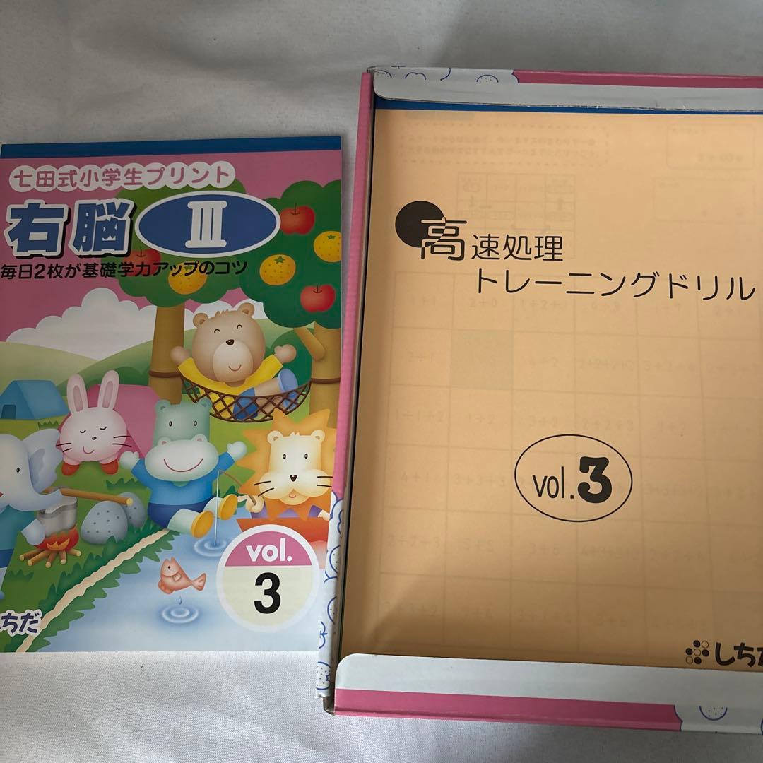 七田式小学生プリント 右脳 III