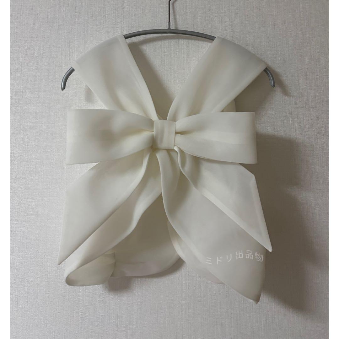 Litmus Her Praha Ribbon Top 白 リボン ハーネス