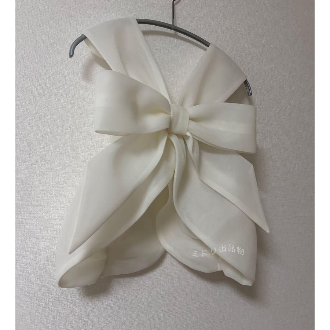 Litmus Her Praha Ribbon Top 白 リボン ハーネス