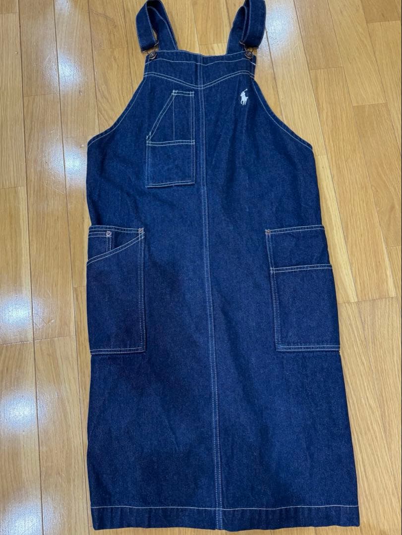 【美品】ラルフローレン　デニムエプロン