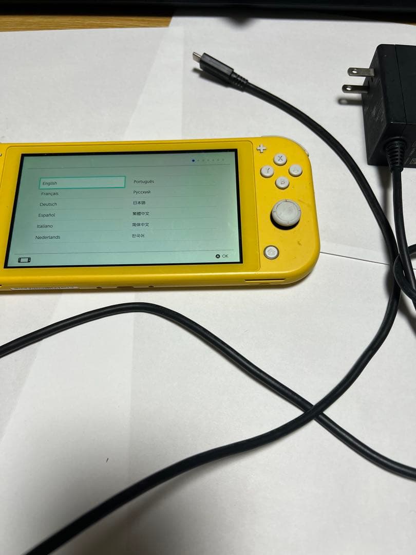 Nintendo Switch Lite 本体 初期化済み スティック不良気味